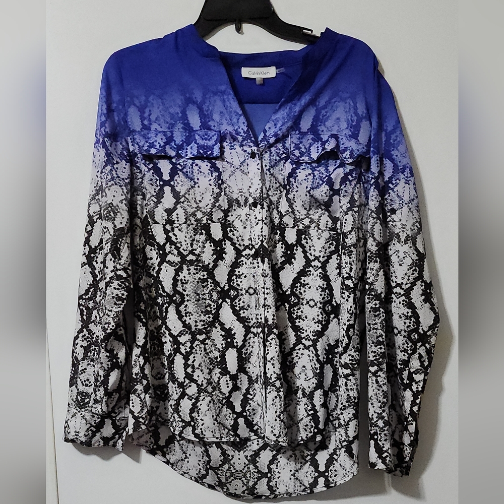 Calvin Klein Blouse ombre